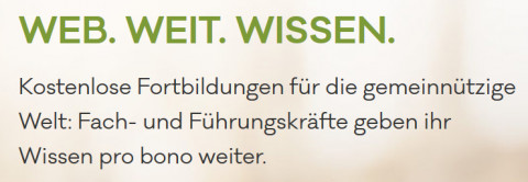 Einladungstext zum Webinar des Haus des Stiftens